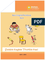 Set 3 - English Workbook - Class 4