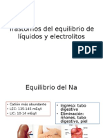 Trastornos Del Equilibrio de Líquidos y Electrolitos