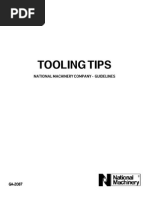 National Machinery - Cold Forming Glossary of Terms