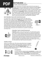 Federalists Anti-Federalists Reading