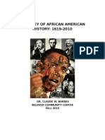 African American History Syllabus For BCC Fall 2015