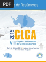 Libro de Resúmenes CLCA 2015