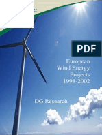 EU Wind Energy Projects 1998-2002