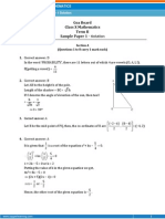 GOA-Mathematics Sample Paper-1-SOLUTION-Class 10 Question Paper (SA-II)