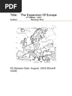 Expansion of Europe