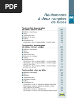 10-Roulements A Deux Rangees de Billes