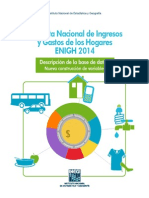 Encuesta Nacional de Ingresos y Gastos de Los Hogares 2014