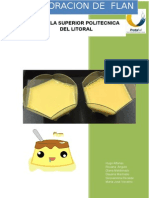 Elaboración de Flan de Vainilla