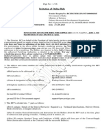 Lock in Amplifier Tender Document