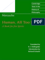 Friedrich Nietzsche - Human All Too Human A Book For Free Spirits (1996)