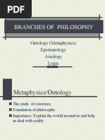 Branches of Philosophy