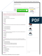 Design of Steel Structures Multiple Choice Questions and Answers For Freshers and Experienced PDF Free Download - Preparation For Engineering