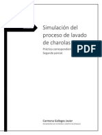 Simulacion de Procesos de Lavado de Charolas