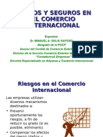 Riesgos y Seguros en El Comercio Internacional