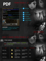 Darkeden Legend - How To Make An Item From A To Z