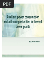 Lakshmi Narain NTPC Aux Power Consumption Reduction