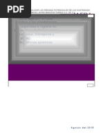 Análisis de Riesgo Potencial de Sustancias Químicas