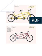 Bicicleta Tandem