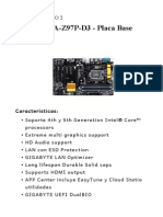 Caracteristicas de La Placa Base