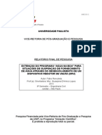 Disposito Redutor de Vazão - Iniciação Cientifica UNIP 2015 