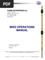 Kambi MWD Manual