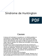 Síndrome de Huntington