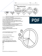 The Cell Cycle Worksheet