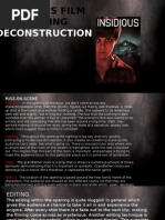 Insidious Film Opening: Deconstruction