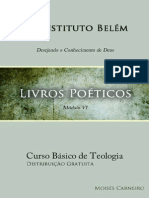 Livros Poeticos - Instituto Belém - Moisés Carneiro