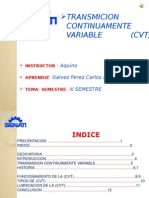 Caja de Cambios Automaticas CVT