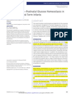 Neonatal Hypoglycemia - American Academy of Pediatrics