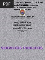 Servicios Publicos Municipales