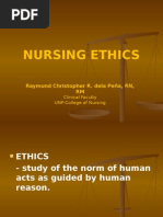 Nursing Ethics: Raymund Christopher R. Dela Peña, RN, RM