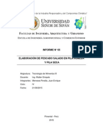 Elaboración de Pescado Salado en Pila Húmeda y Pila Seca