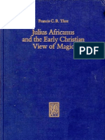 Francis C. R. Thee Julius Africanus and The Early Christian View of Magic 1984 PDF