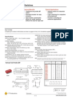 8 Position Dip Switch