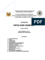 Silabo Patologia General 12 08 2015