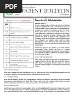 ES Parent Bulletin Vol#7 2015 November 6