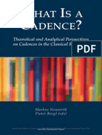 Neuwirth - What Is A Cadence - Theoretical and Analytical Perspectives