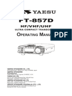 FT 857d Manual