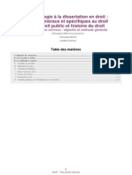 Methode de Dissertation Juridique