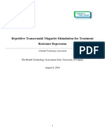 AHTDP RTMS Resistant Depression UofC