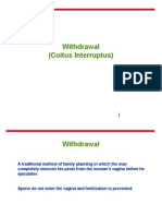 Withdrawal (Coitus Interruptus)