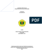 Laporan Mingguan Uji Ranking Ade