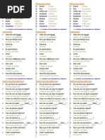 Classroom Items PDF