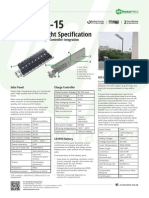 Datasheet PJUTS Integrated 15 W