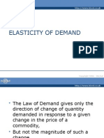 Elasticity of Demand