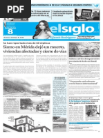 Edición Impresa El Siglo 08-11-15