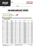 Catalouge Data Sheet A100