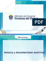 Música y Discapacidad Auditiva